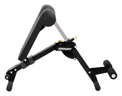 HF 4263 Adjustable Ab/Back Hyper Bench Weighted & Utility Benches Hoist Fitness 