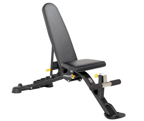 HF-5165 7 Position FID Bench Weighted & Utility Benches Hoist Fitness 