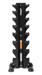 HF-5460 8 Pair Vertical Hex Dumbbell Rack (Dumbbells Not Included) Weight Storage Hoist Fitness 