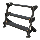 HF-5461-OPT-48 48" Dumbbell Rack With OPT (3rd-Tier) Weight Storage Hoist Fitness 3rd Tier Option 