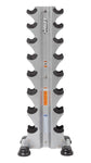 HF-5460 8 Pair Vertical Hex Dumbbell Rack (Dumbbells Not Included) | Raise the Bar Fitness - Home & Commercial Equipment.
